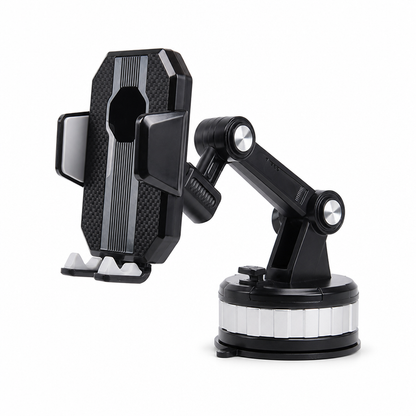 Telescopic Suction Cup Phone Mount (360°; Fits 2.3–3.5-Inch Wide)