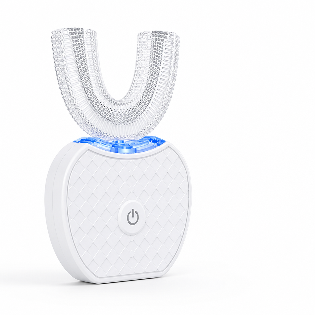 360° Ultrasonic U-Shaped Toothbrush (USB Rechargeable)