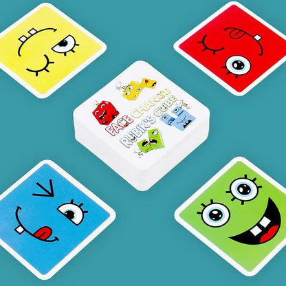 3D Face Puzzle Wooden 16-Piece Educational