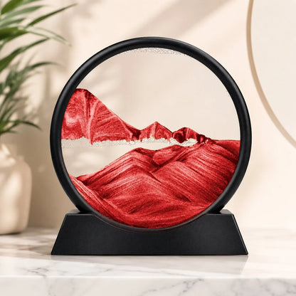 3D Sand Art Hourglass Everchanging Ocean Sandscape