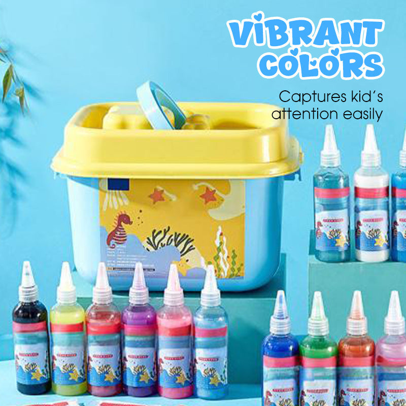 3D Water Beads Kit Non-Toxic Reusable Molds