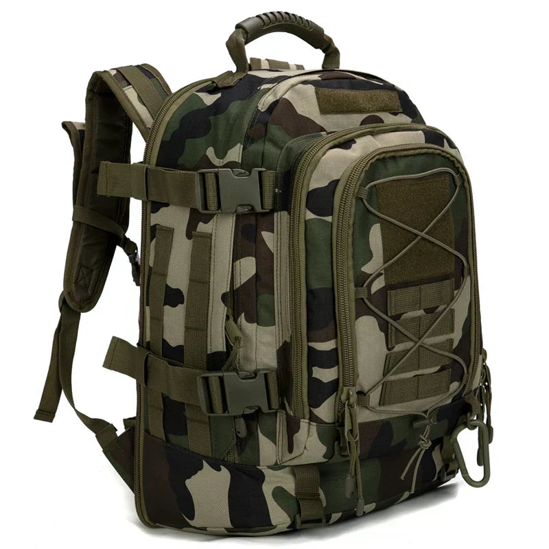 65L Tactical Backpack – Weather-Resistant & Comfortable for Outdoor Expeditions