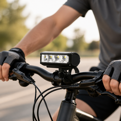900-Lumen Multiple-Mode Bike Light (IPX6 Water-Resistant)