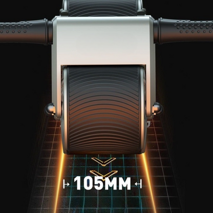 Ab Wheel Dual-Wheel Stability & Automatic Return