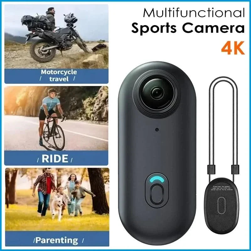 Action Camera 4K Image Stabilization Waterproof