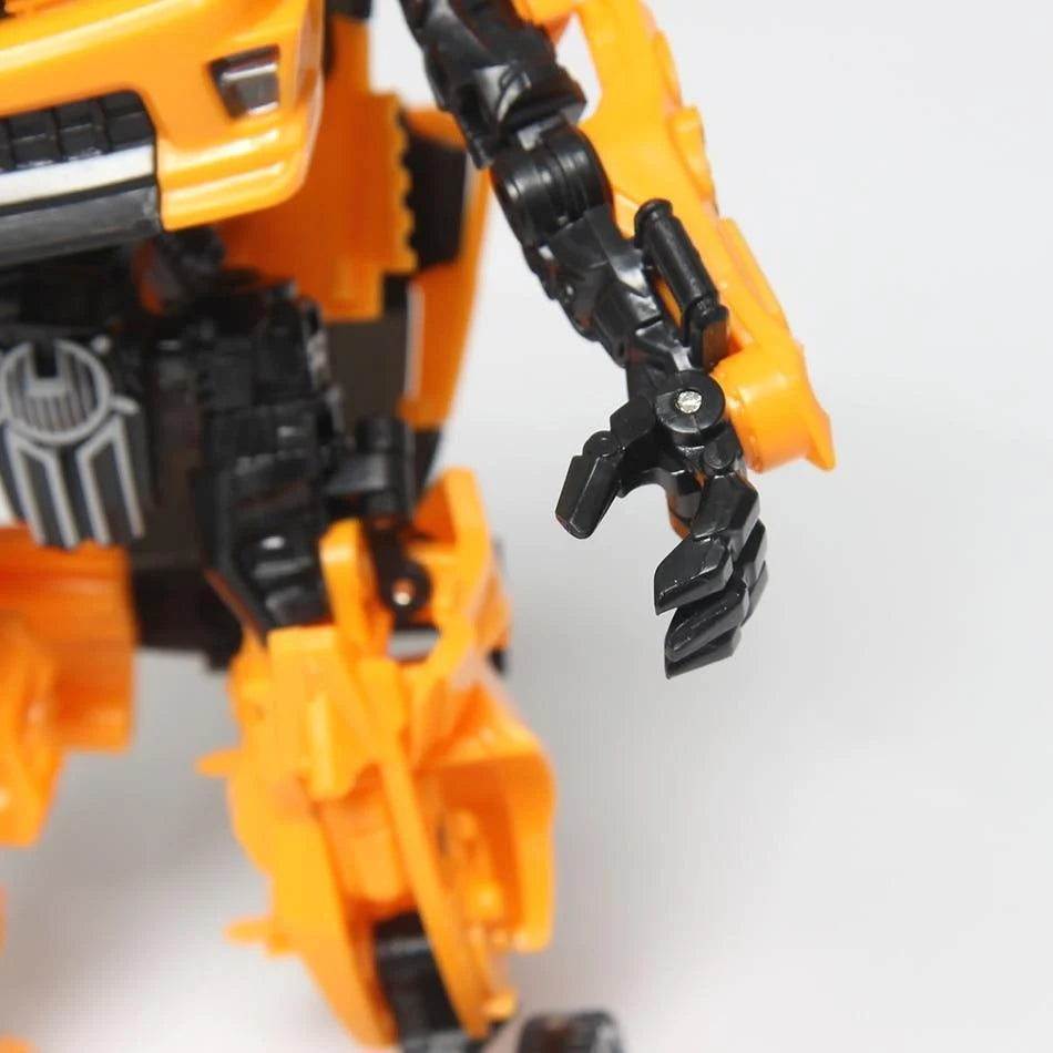 Action Figure Transformable Robot & Vehicle Modes Flexible Joints