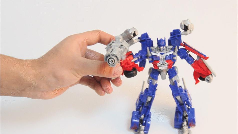 Action Figure Transformable Robot & Vehicle Modes Flexible Joints