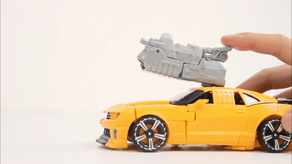 Action Figure Transformable Robot & Vehicle Modes Flexible Joints