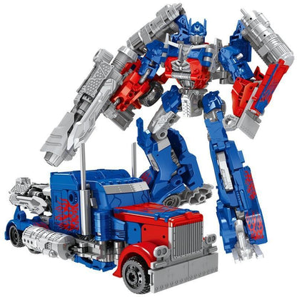 Action Figure Transformable Robot & Vehicle Modes Flexible Joints
