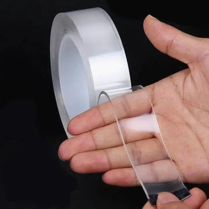 Adhesive Tape Transparent Nano Gel Washable & Reusable