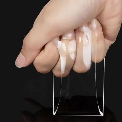 Adhesive Tape Transparent Nano Gel Washable & Reusable