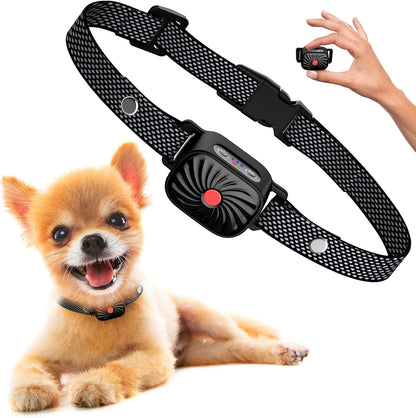 Adjustable Anti-Bark Collar for Small Dogs | Vibration & Sound | IP87 Waterproof