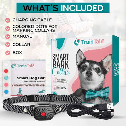 Adjustable Anti-Bark Collar for Small Dogs | Vibration & Sound | IP87 Waterproof