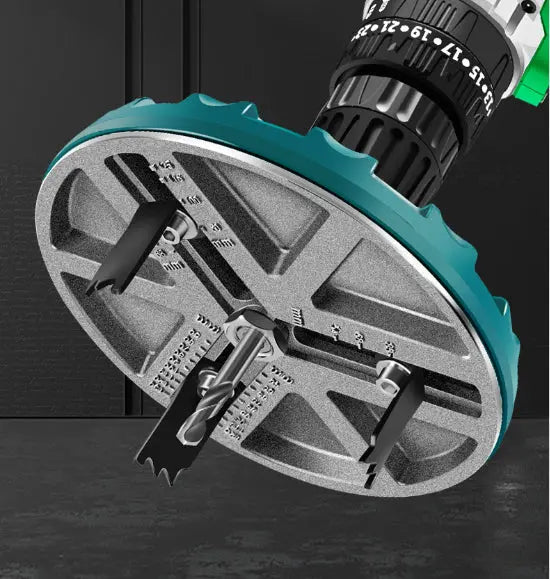 Adjustable Drill Bit 1.77 to 5.12 Inch Triple-Tooth