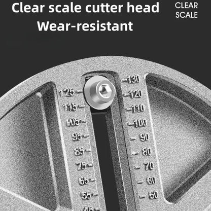 Adjustable Drill Bit 1.77 to 5.12 Inch Triple-Tooth
