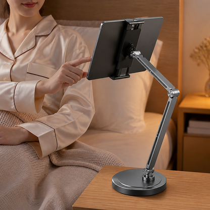 Adjustable Vibration-Resistant Phone & Tablet Stand (360° Rotation)