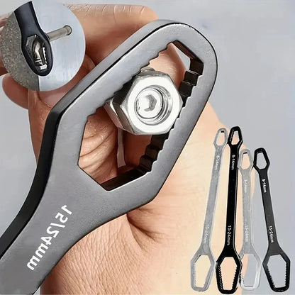 Adjustable Wrench Double-Ended Dual Range