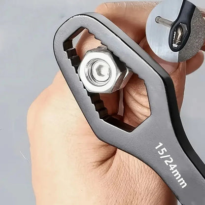 Adjustable Wrench Double-Ended Dual Range