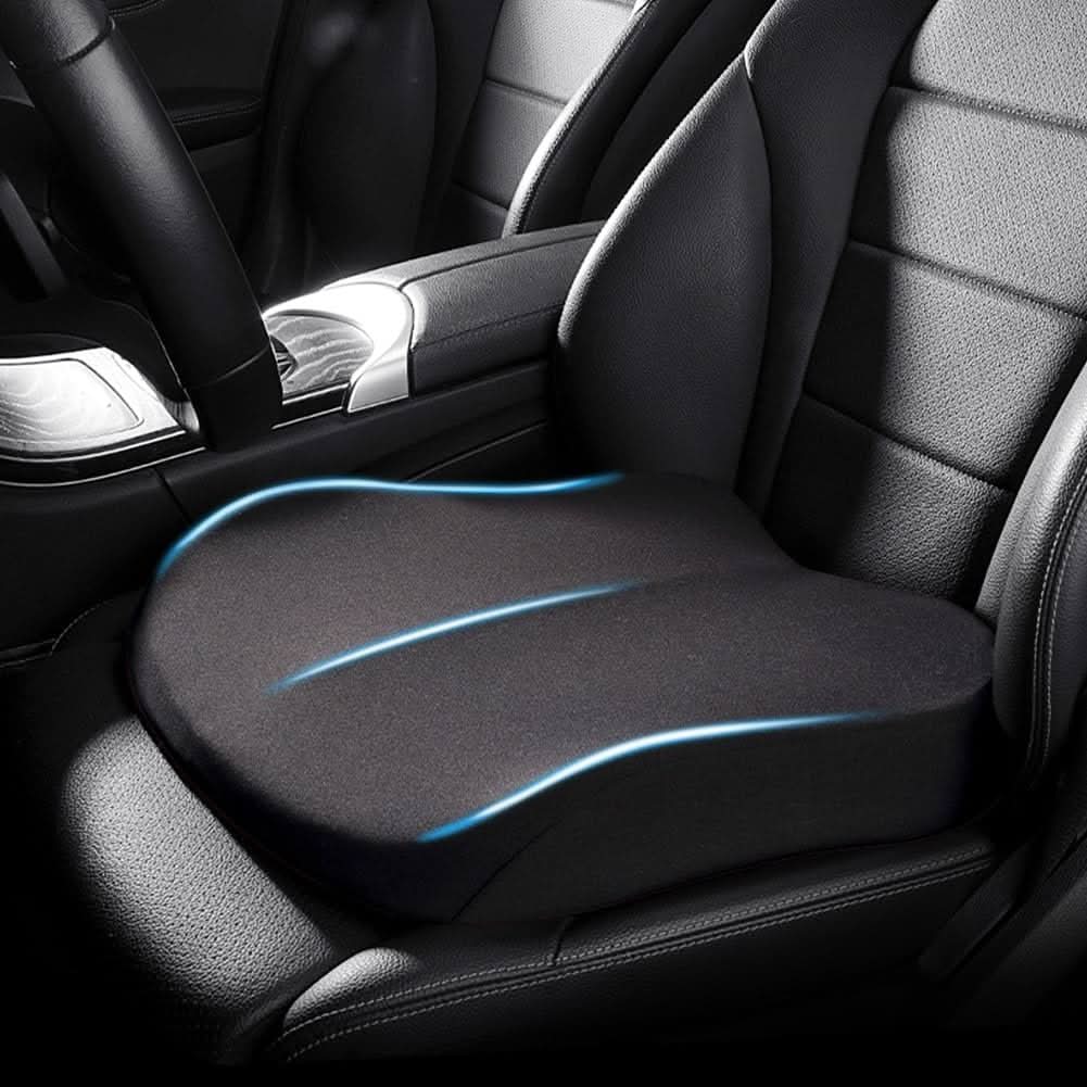 Adult Car Seat Booster Cushion – Memory Foam Ergonomic Support