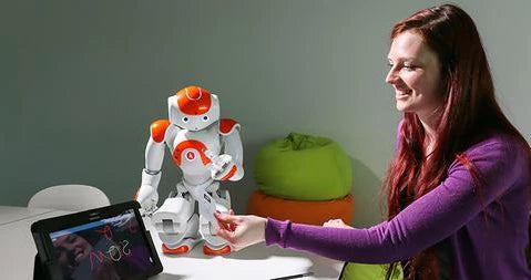 Advanced Humanoid Robot Companion Featuring Cutting-Edge Artificial Intelligence