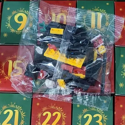 Advent Calendar 24-Day Buildable Blocks Ready To Play