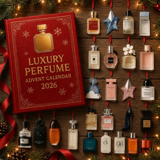 Advent Calendar 24-Day Perfume Bottle Countdown for Christmas