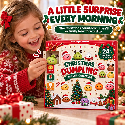 Advent Calendar 24-Day Soft Dumpling Squishies