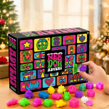 Advent Calendar 24-Day Squishy Toy Set