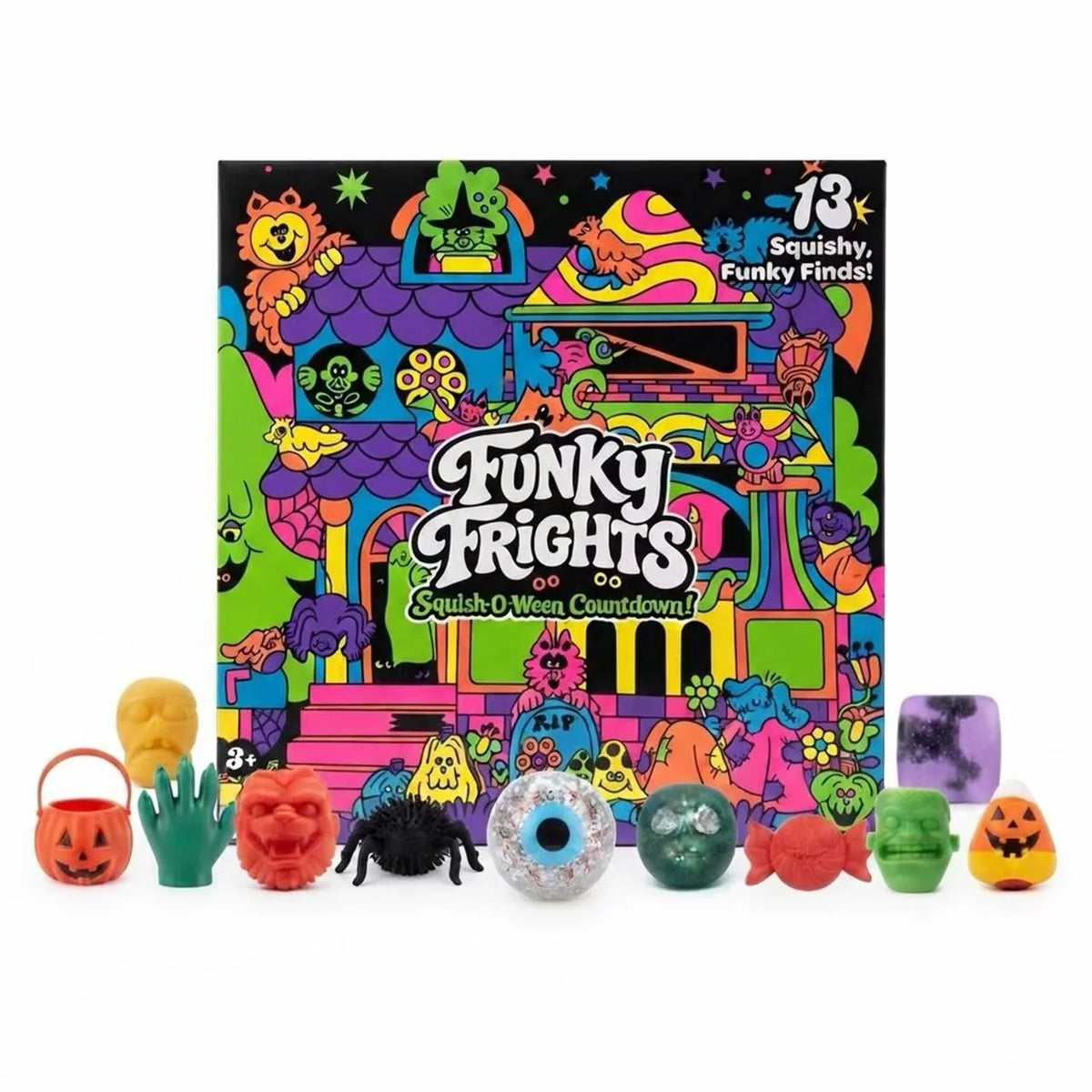 Advent Calendar 24-Day Squishy Toy Set