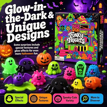 Advent Calendar 24-Day Squishy Toy Set