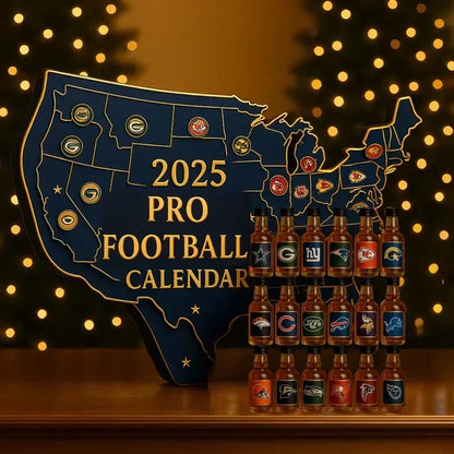 Advent Calendar 24 Mini Bottles Christmas Tree Decorations