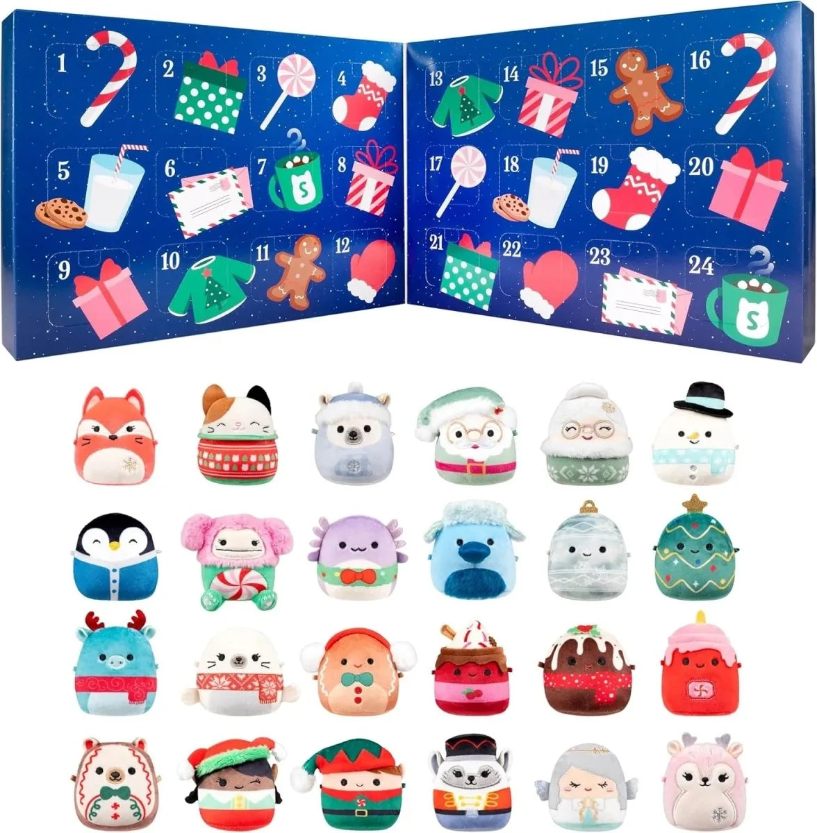 Advent Calendar 24 Mini Figures Christmas Countdown