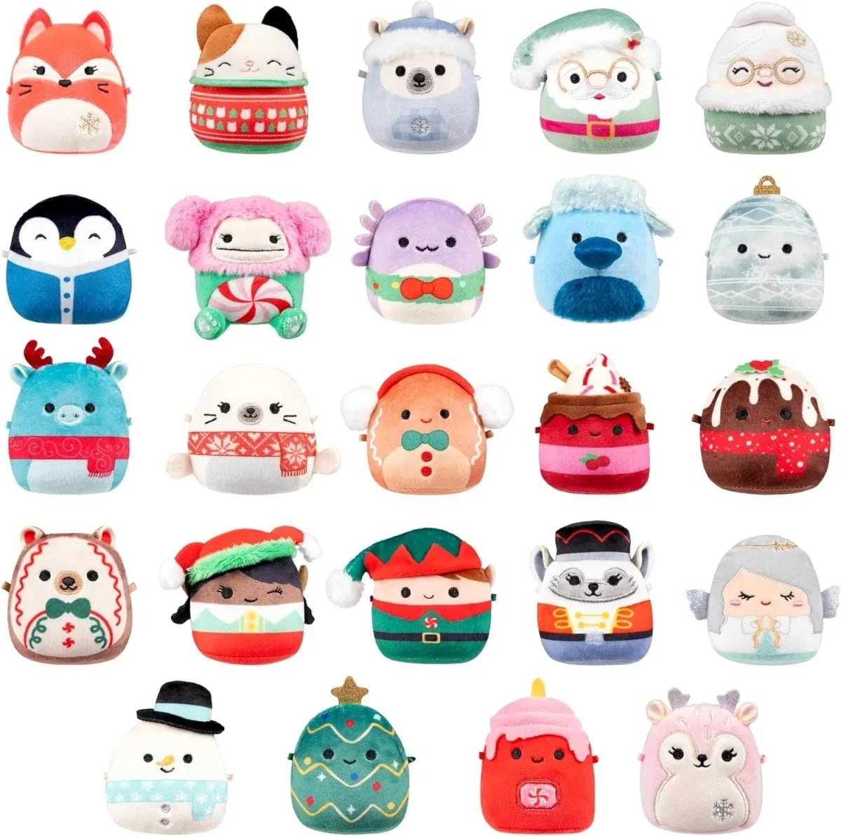 Advent Calendar 24 Mini Figures Christmas Countdown