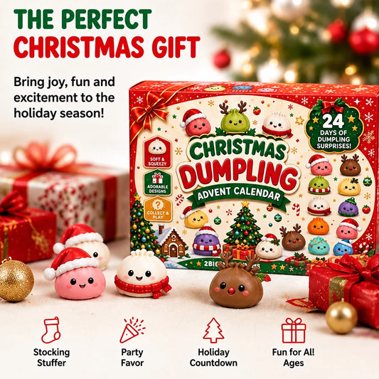 Advent Calendar 24 Squishy Toys for Kids