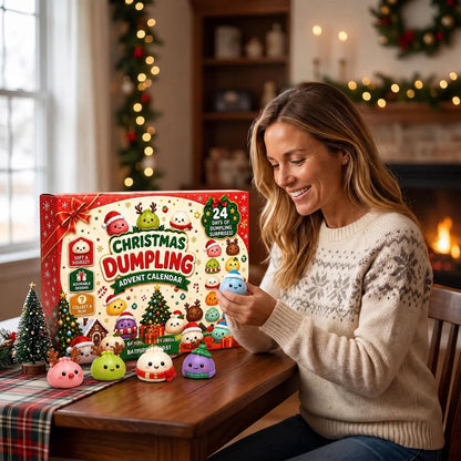 Advent Calendar 24 Squishy Toys for Kids