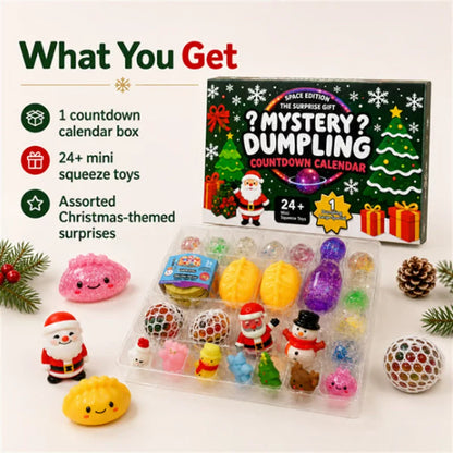 Advent Calendar 24 Surprise Squishy Toys for Kids
