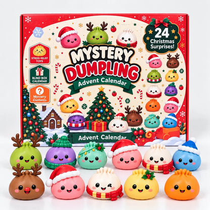 Advent Calendar 24 Unique Squishy Dumplings