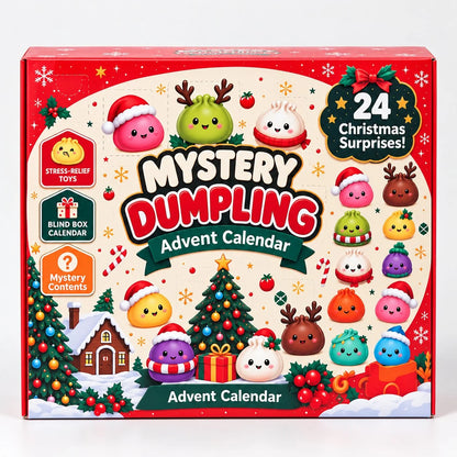 Advent Calendar 24 Unique Squishy Dumplings
