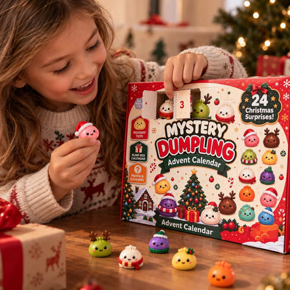 Advent Calendar 24 Unique Squishy Dumplings