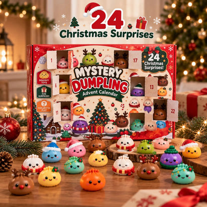 Advent Calendar 24 Unique Squishy Dumplings