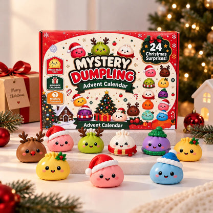 Advent Calendar 24 Unique Squishy Dumplings
