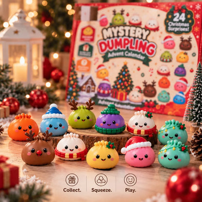 Advent Calendar 24 Unique Squishy Dumplings