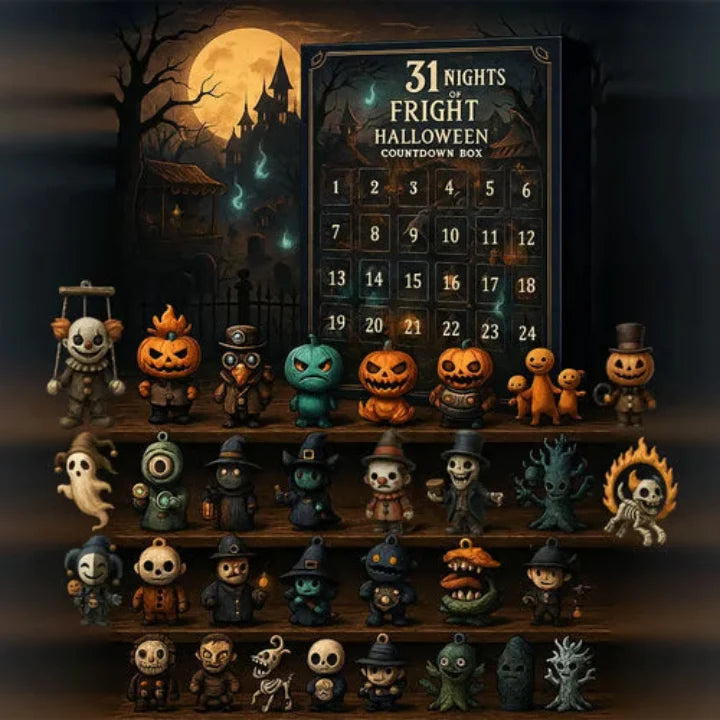 Advent Calendar 31 Mini Resin Figures