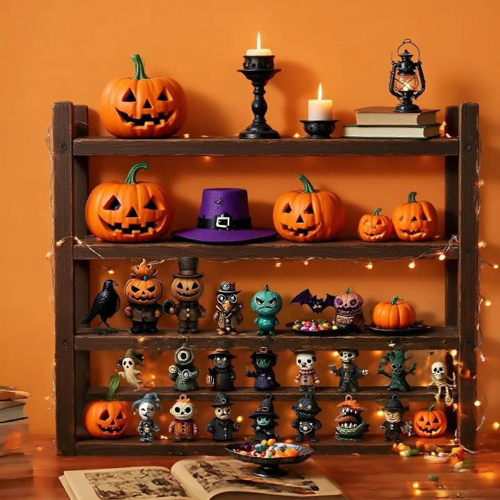 Advent Calendar 31 Mini Resin Figures