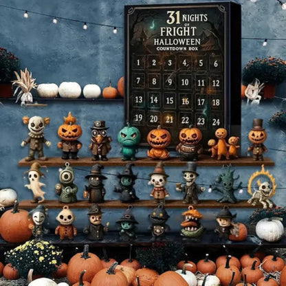 Advent Calendar 31 Mini Resin Figures