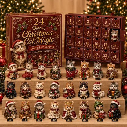 Advent Calendar Acrylic Animal Design 24-Day Countdown