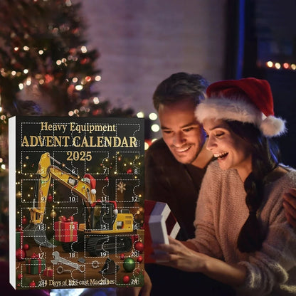 Advent Calendar Construction Vehicles 24 Toy Surprises