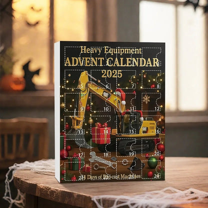 Advent Calendar Construction Vehicles 24 Toy Surprises