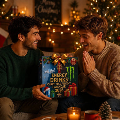 Advent Calendar Energy Drink-Inspired Designs 24-Day Countdown