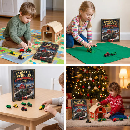 Advent Calendar Farm Vehicles 24-Day Surprise Set